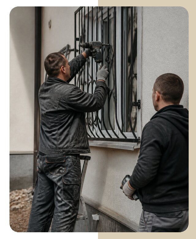 Установка наружных решеток в Чусовой от 5120 р. | ДвериЛегко-Чсв